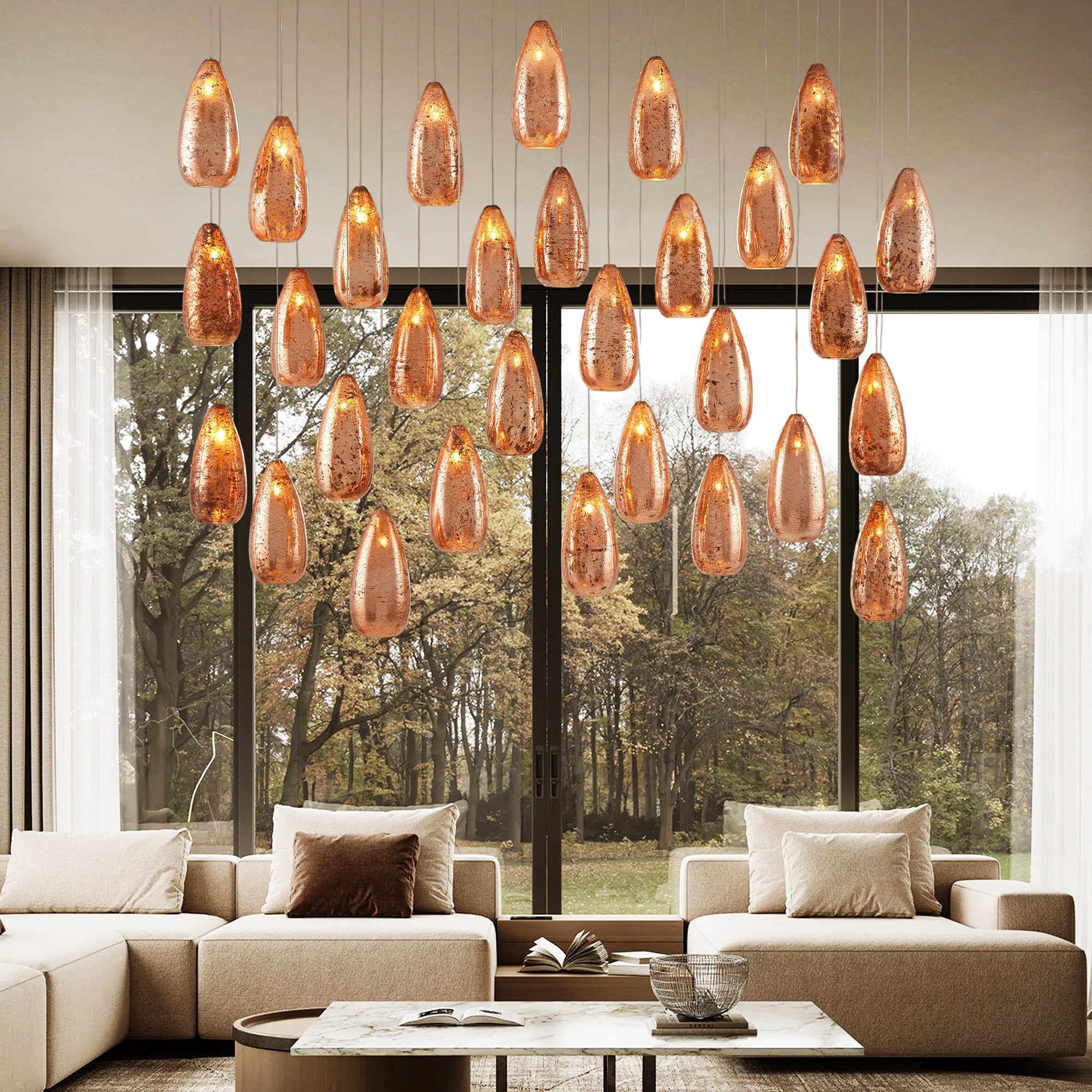 Edda Linear Chandelier