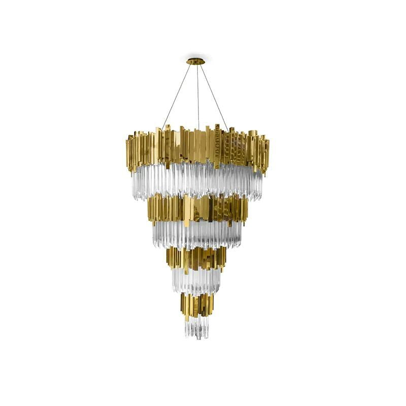 Felipe Decorative 4-Tier Round Chandelier