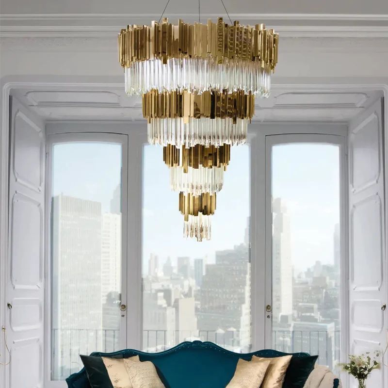 Felipe Decorative 4-Tier Round Chandelier