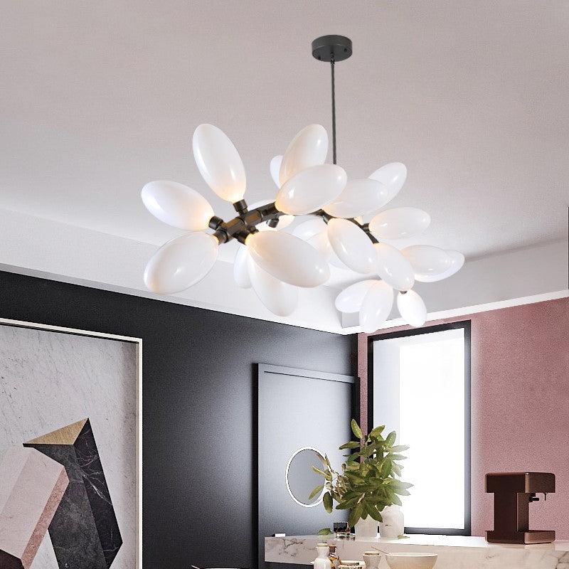 Artistic Linear Grape Chandelier