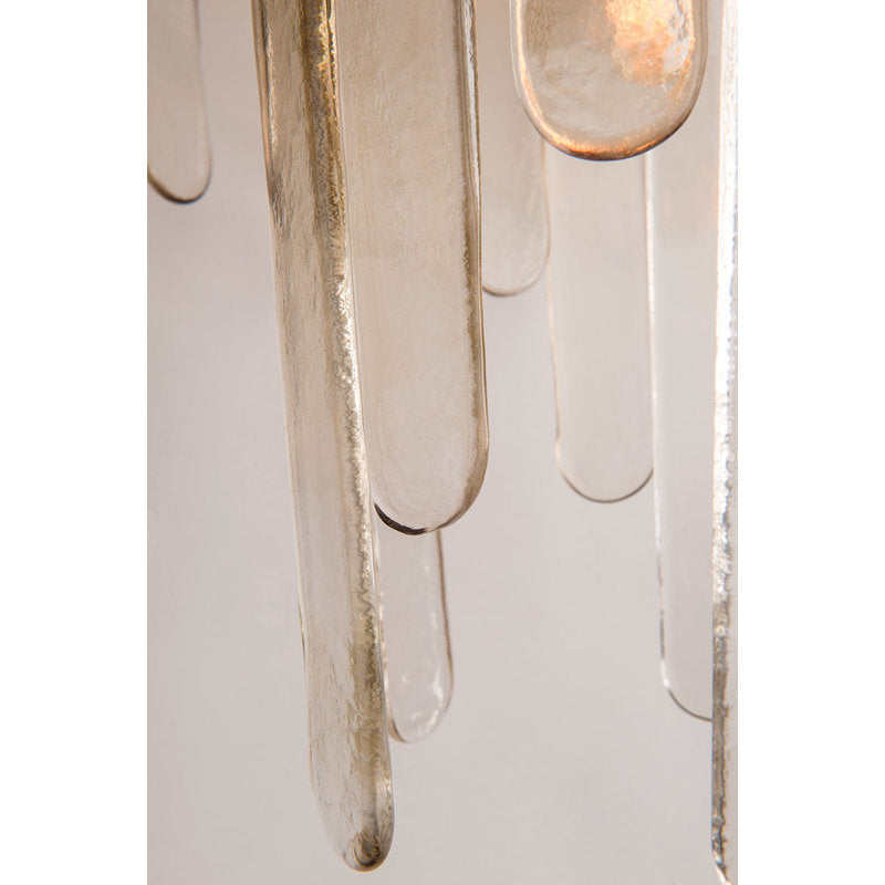 Hudson Valley Lighting Fenwater 16-Light Cascade Pendant with Champagne Glass