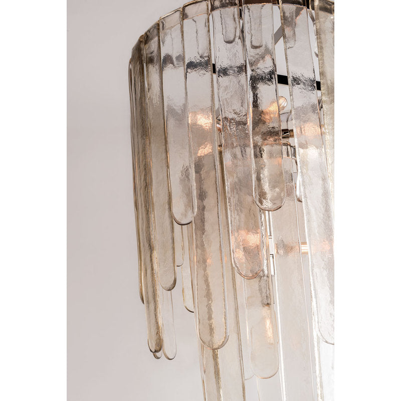 Hudson Valley Lighting Fenwater 16-Light Cascade Pendant with Champagne Glass