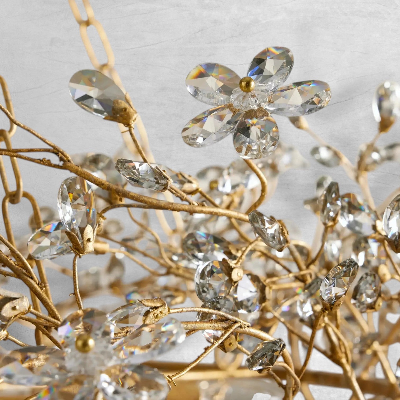 Fiore Crown Chandelier 39" 48" 60"