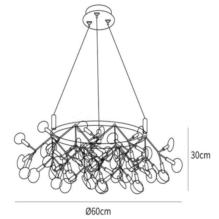 JC Firefly LED Chandelier