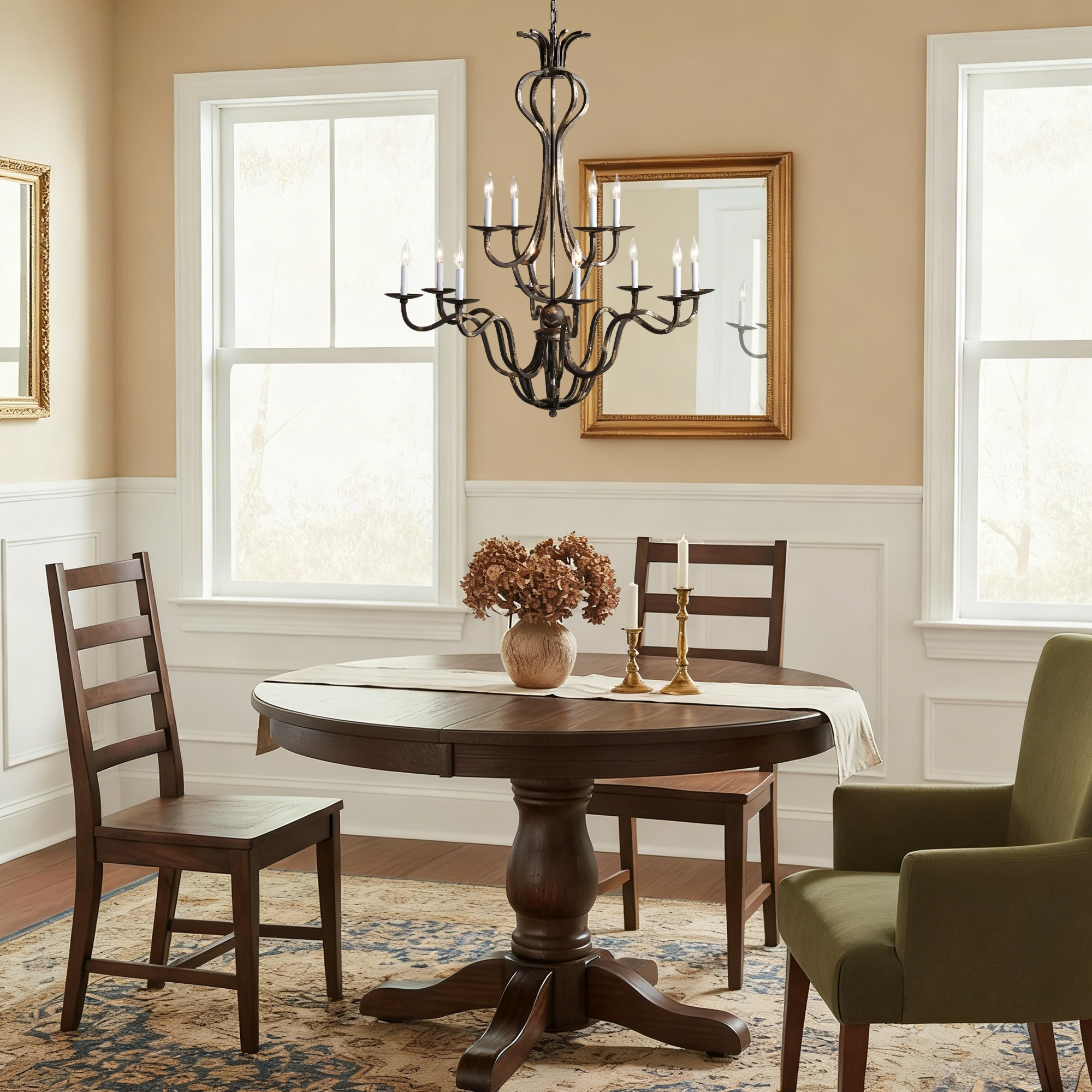 Grand 12 Light Chandelier