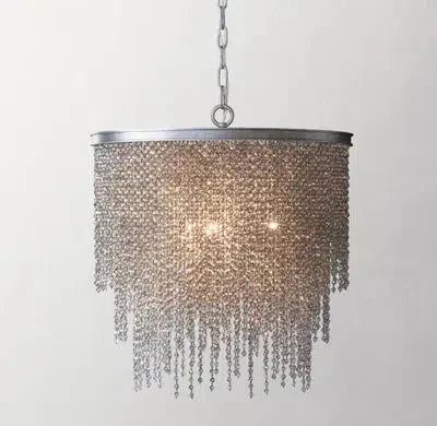 Atheno Crystal Mideum Pendant 22”D