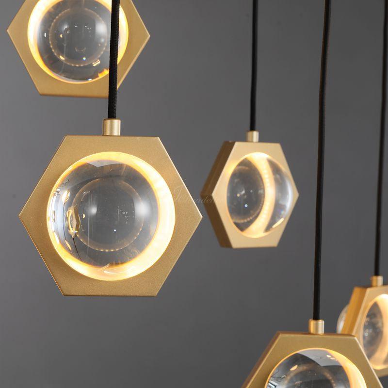 Eldric Linear Chandelier 54", 72"