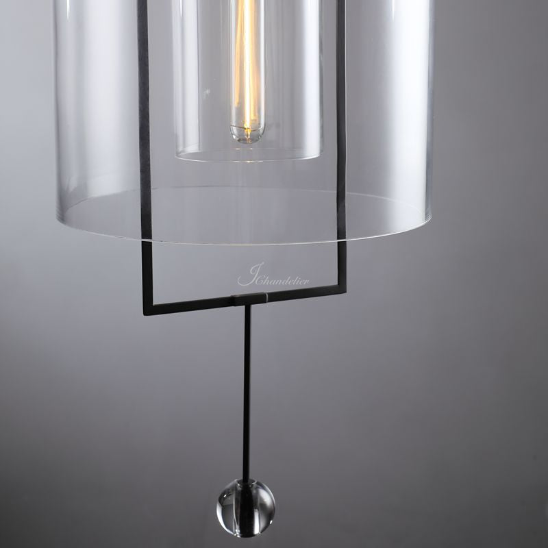 Fulcram Glass Pendant Light 28"H, 32"H