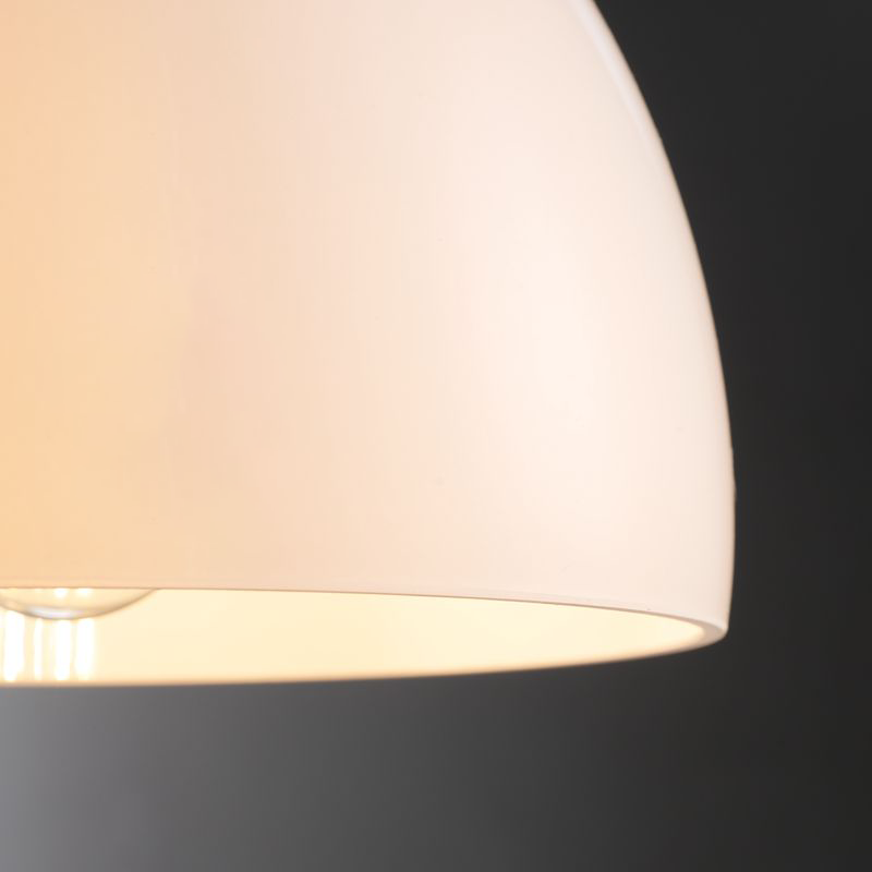 Miranda Modern Milk Glass Pendant Light