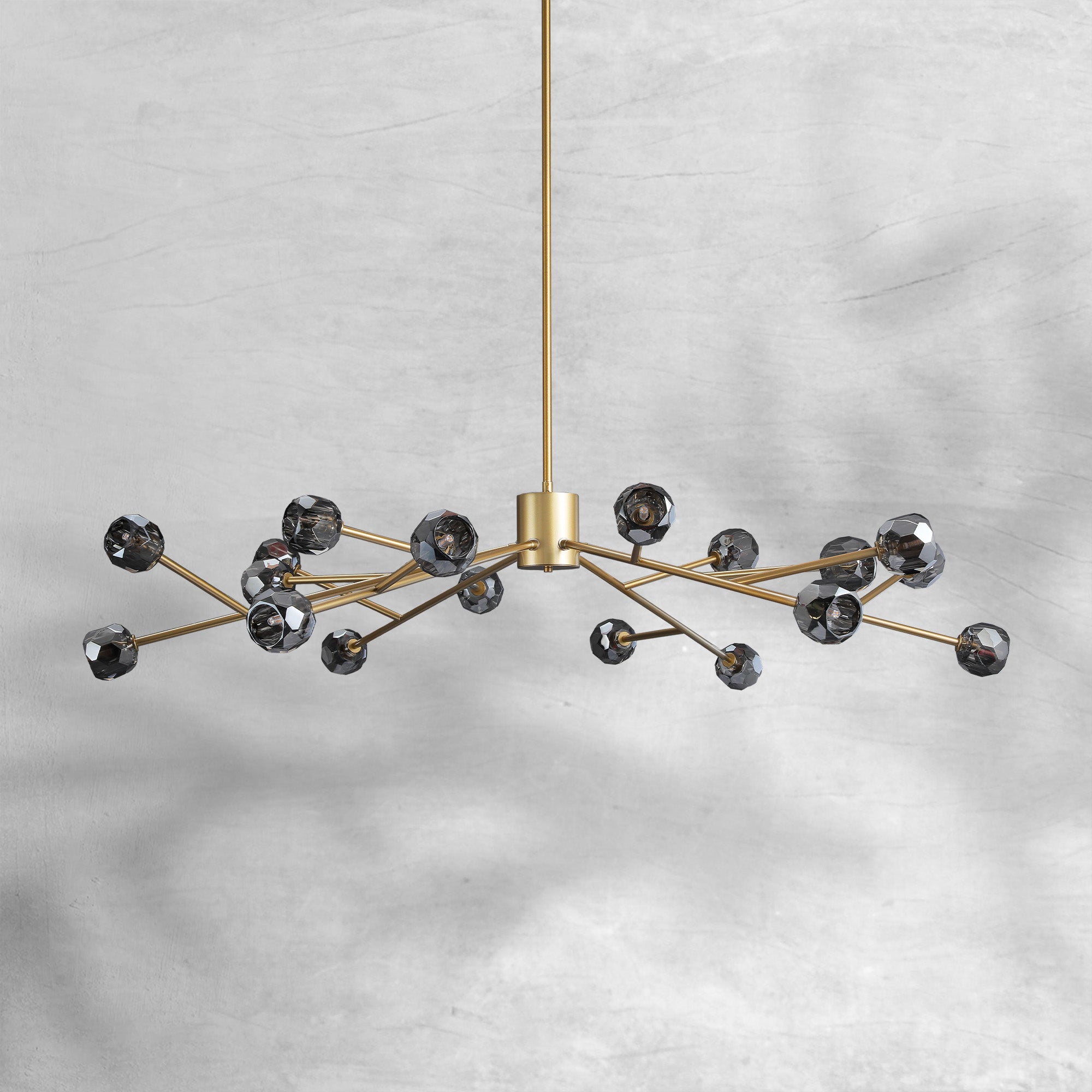 Bille De Crystal Round Chandelier 60"