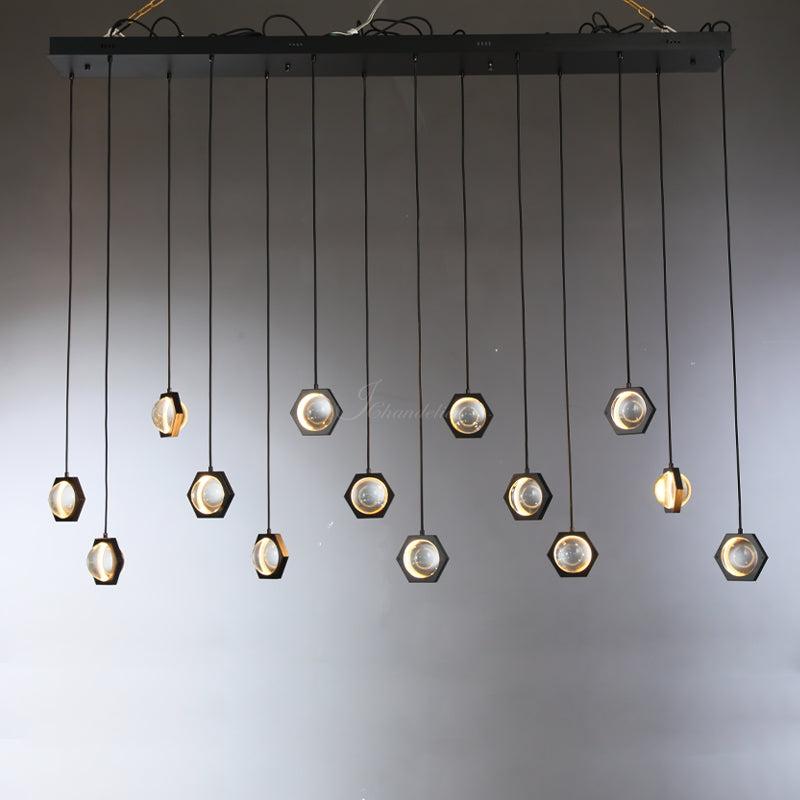 Eldric Linear Chandelier 54", 72"