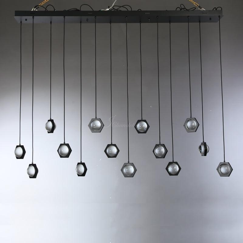 Eldric Linear Chandelier 54", 72"