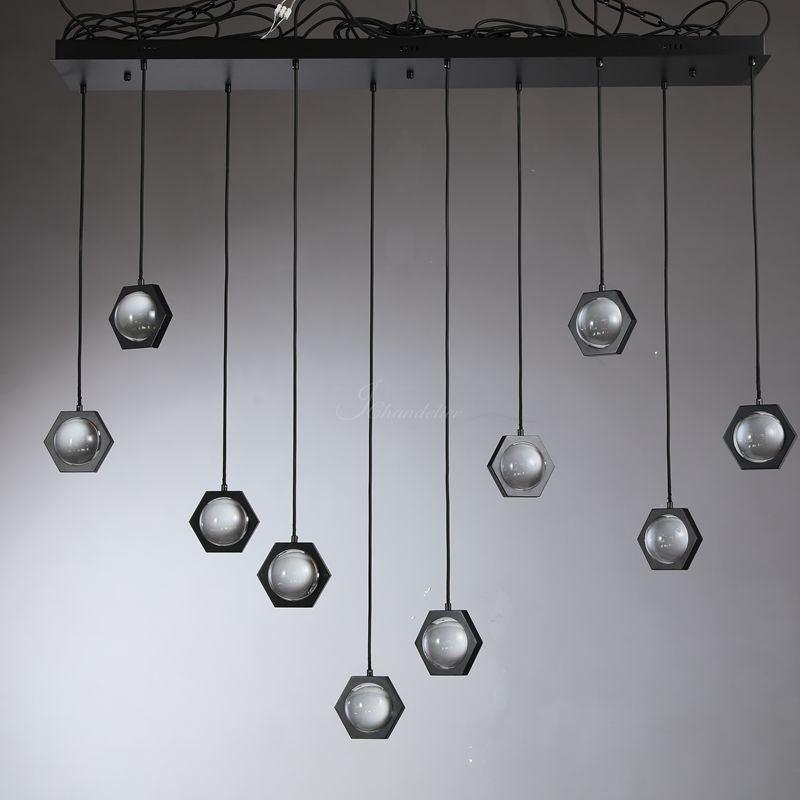 Eldric Linear Chandelier 54", 72"