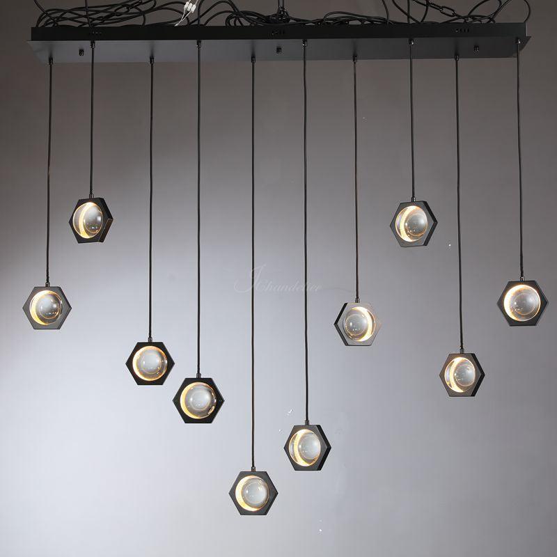 Eldric Linear Chandelier 54", 72"