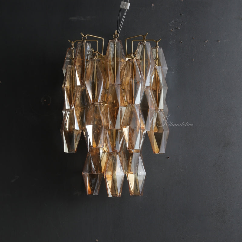 JC Italian Glass Modern Bedroom Wall Sconce