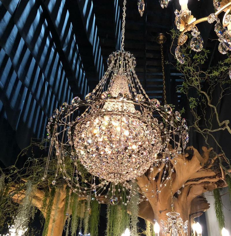 Empire Crystal Chandelier 22“/40“/52” - Merlin Lamps