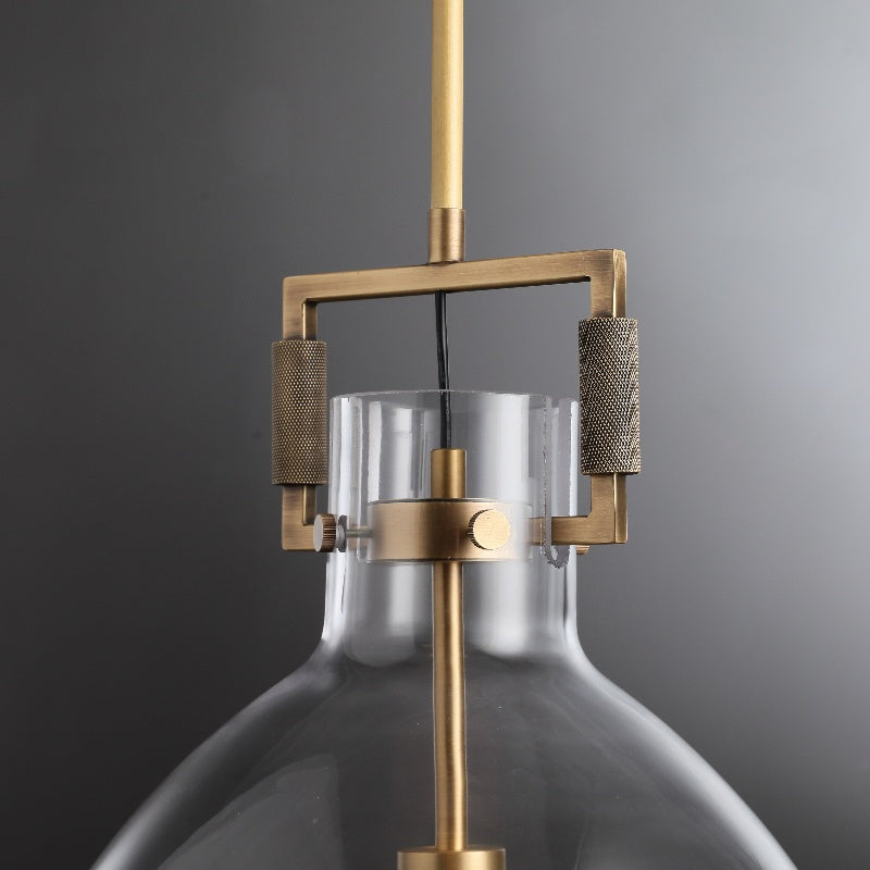 Machine Glass Cloche Pendant 10