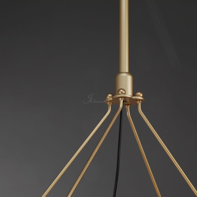 Camina Vintage Filament Rectangular Chandelier