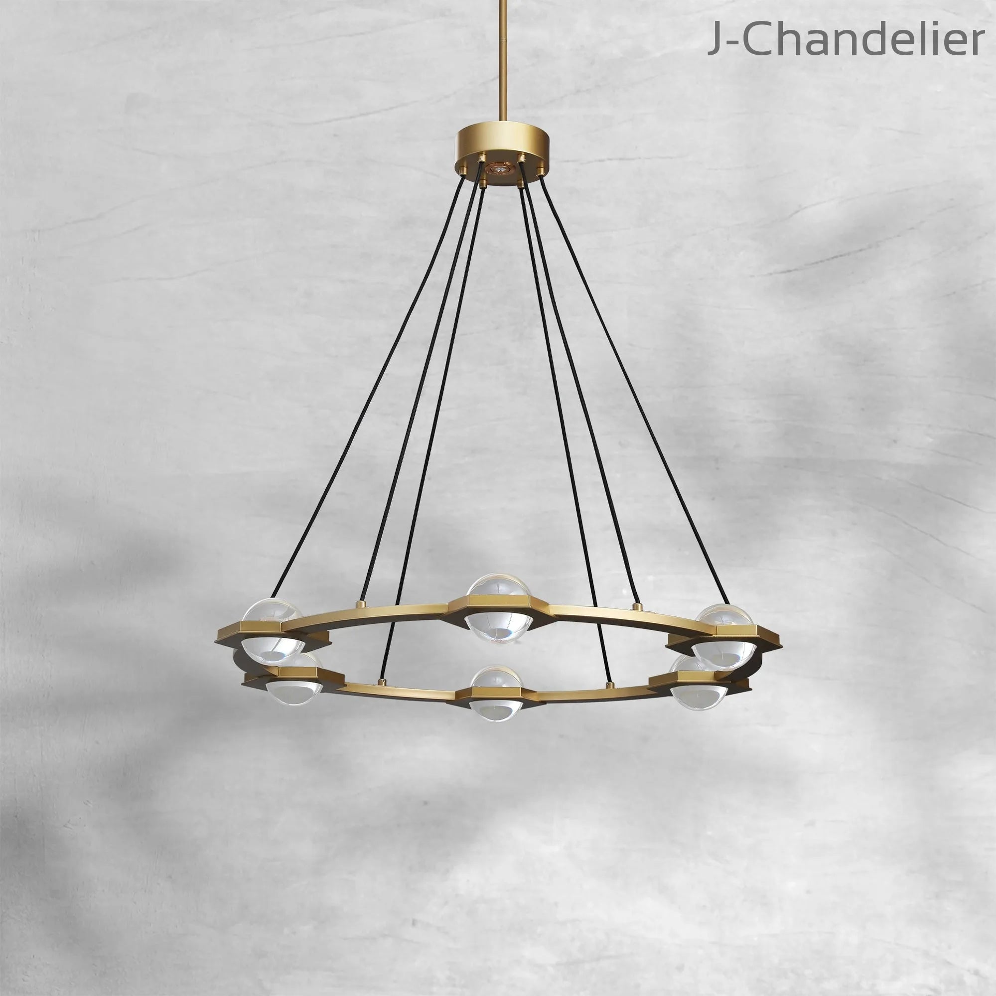 Eclatamt Round Chandelier 36", 48", 60"