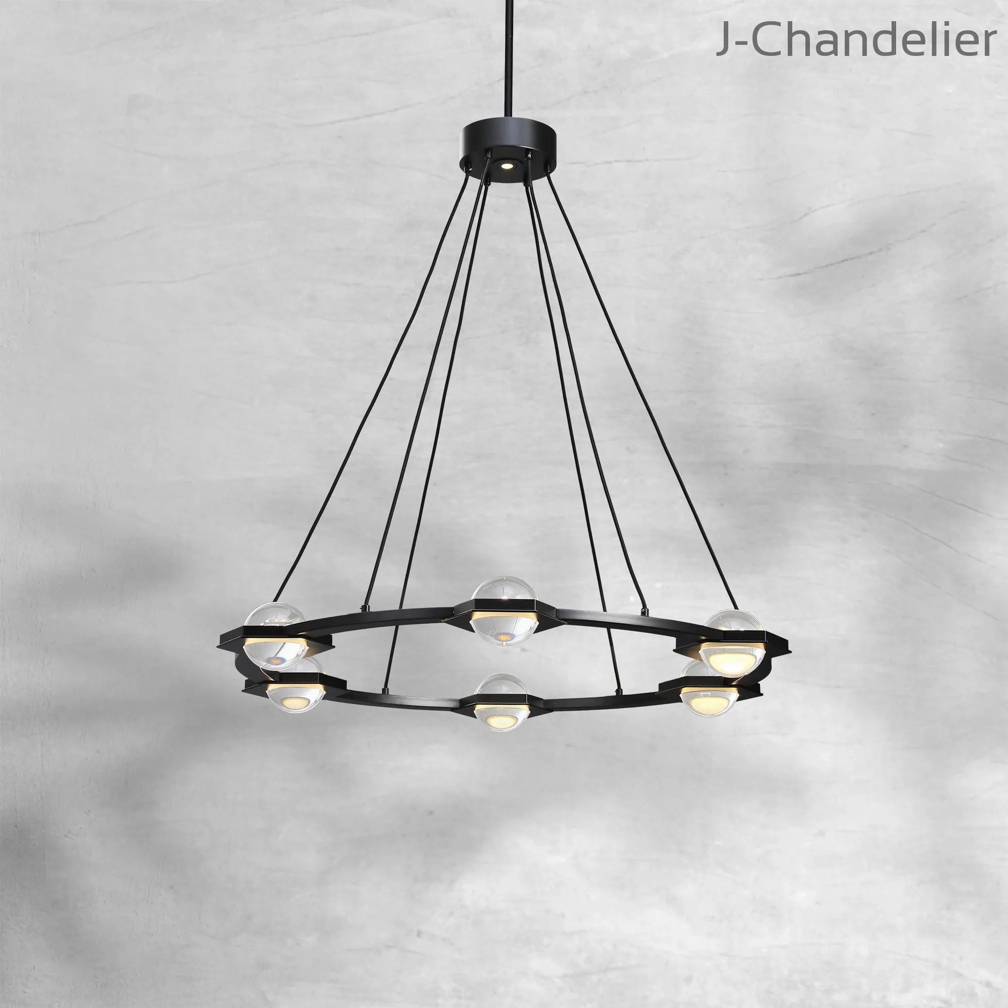 Eclatamt Round Chandelier 36", 48", 60"