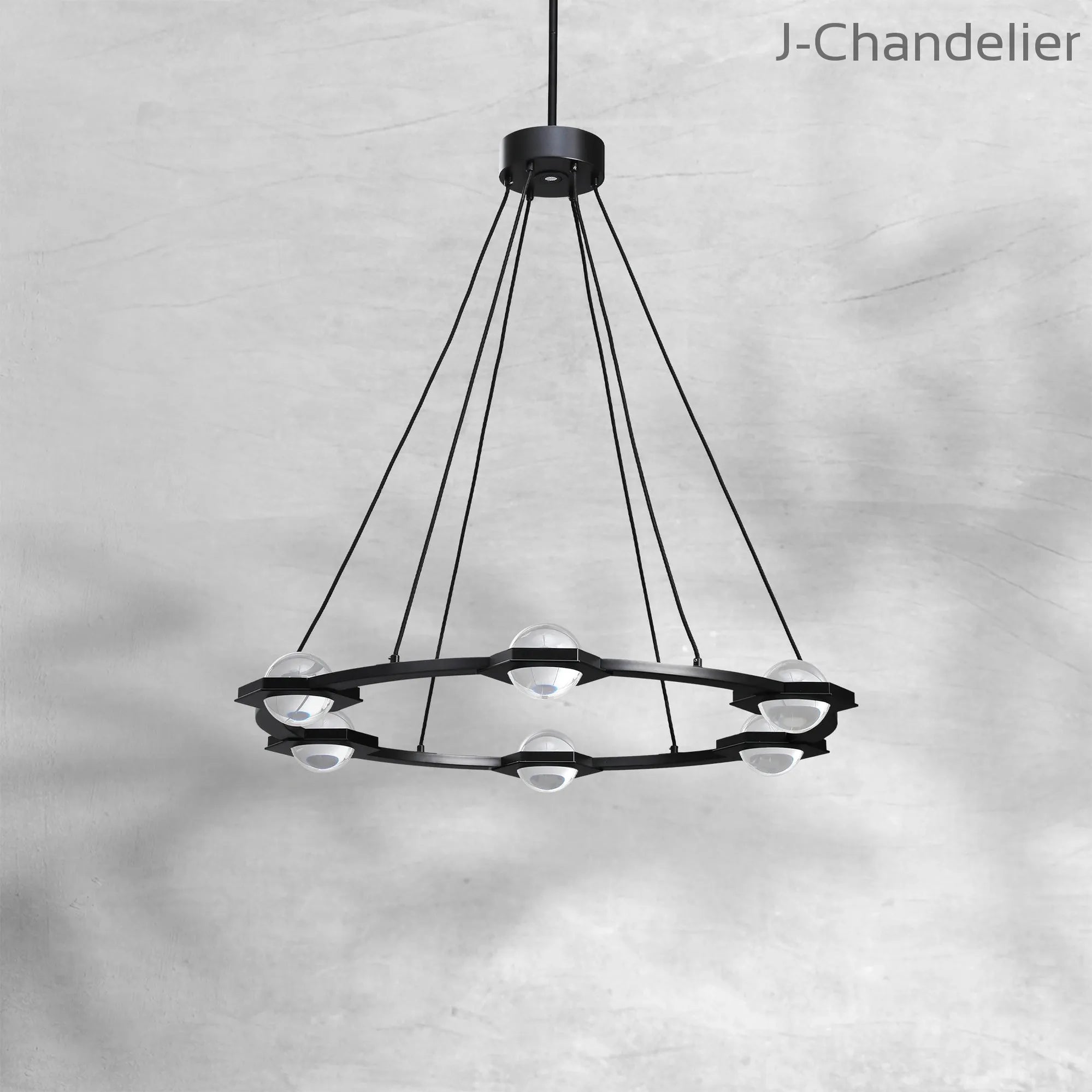 Eclatamt Round Chandelier 36", 48", 60"