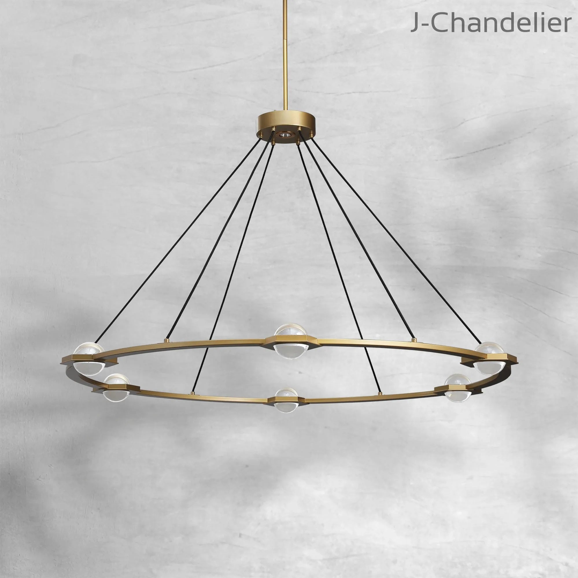 Eclatamt Round Chandelier 36", 48", 60"
