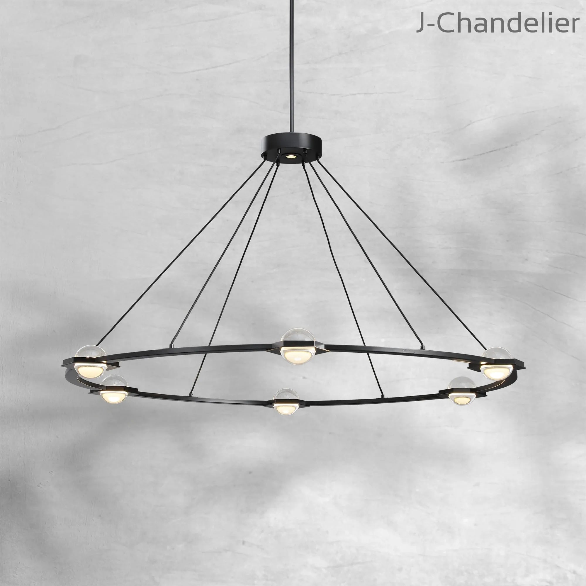Eclatamt Round Chandelier 36", 48", 60"