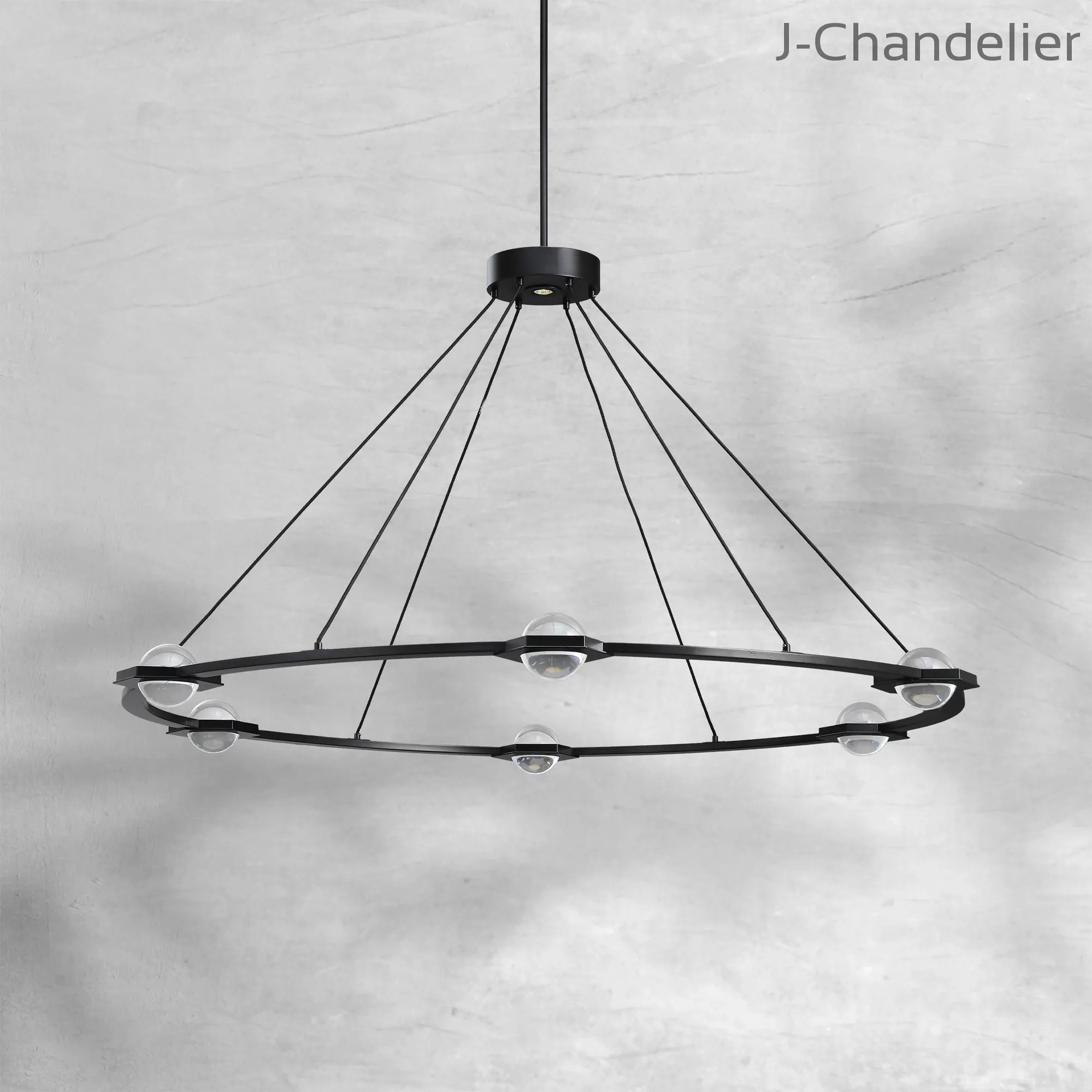 Eclatamt Round Chandelier 36", 48", 60"