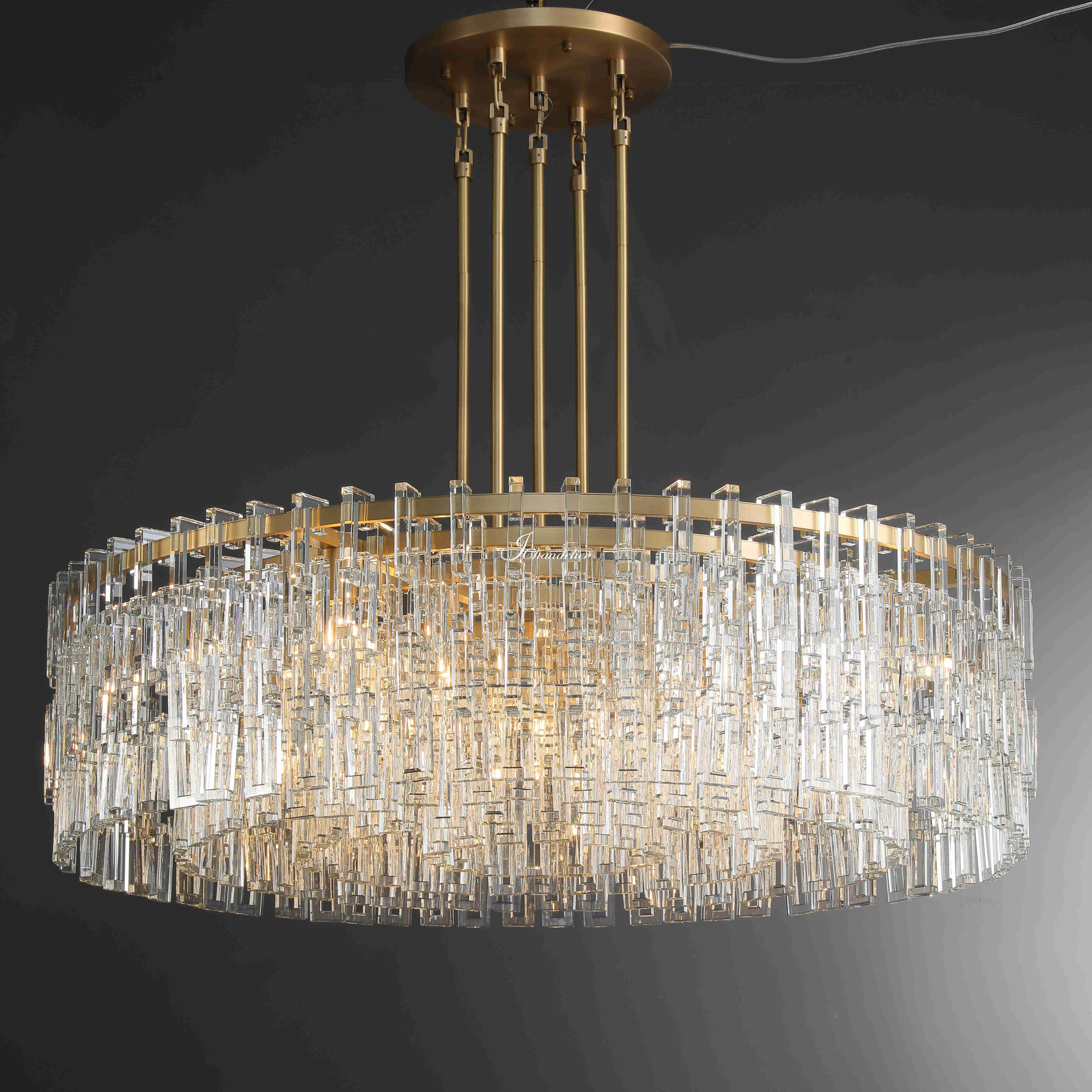 Marigan Modern Round Chandelier 48"