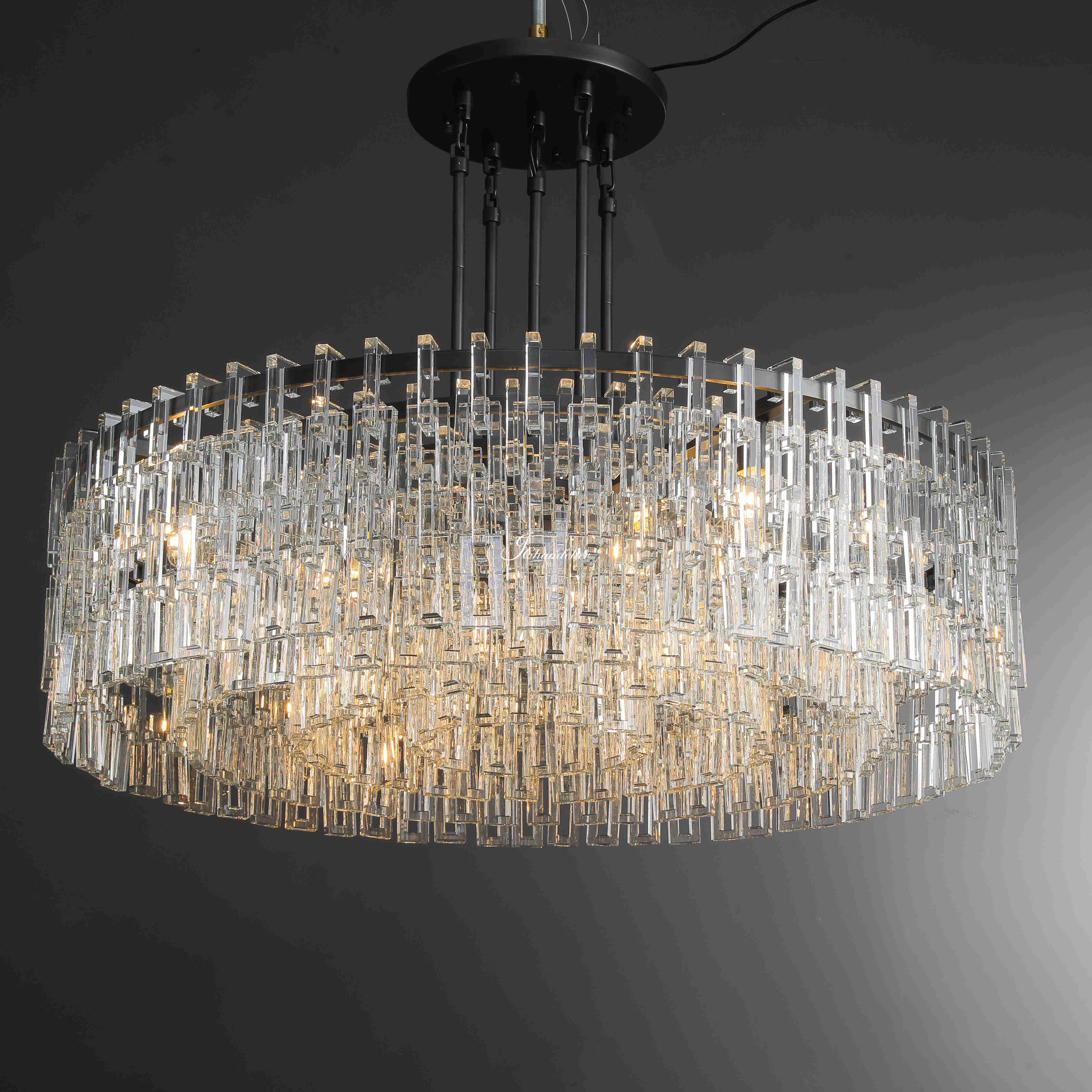 Marigan Modern Round Chandelier 60"