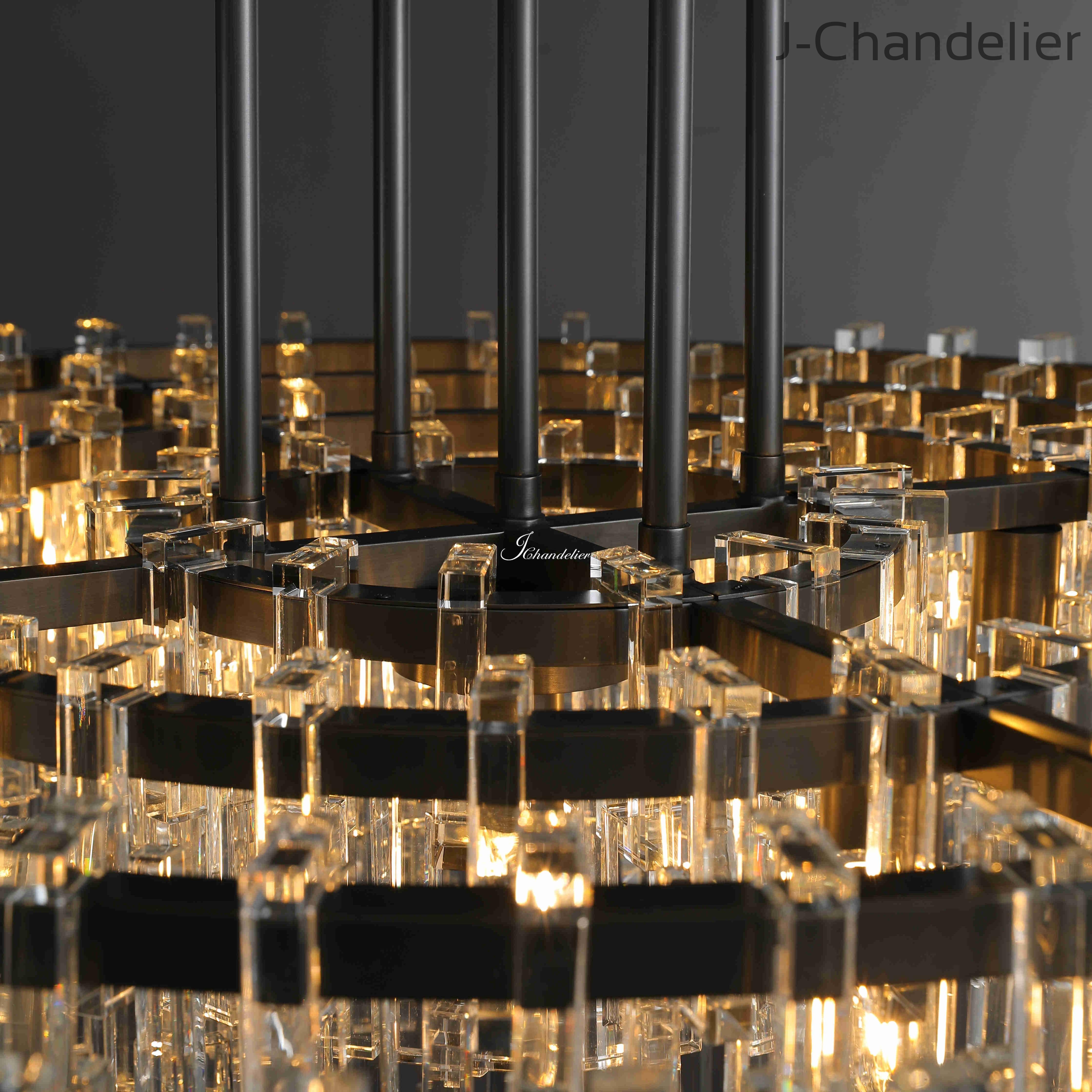 Marigan Modern Round Chandelier 48"