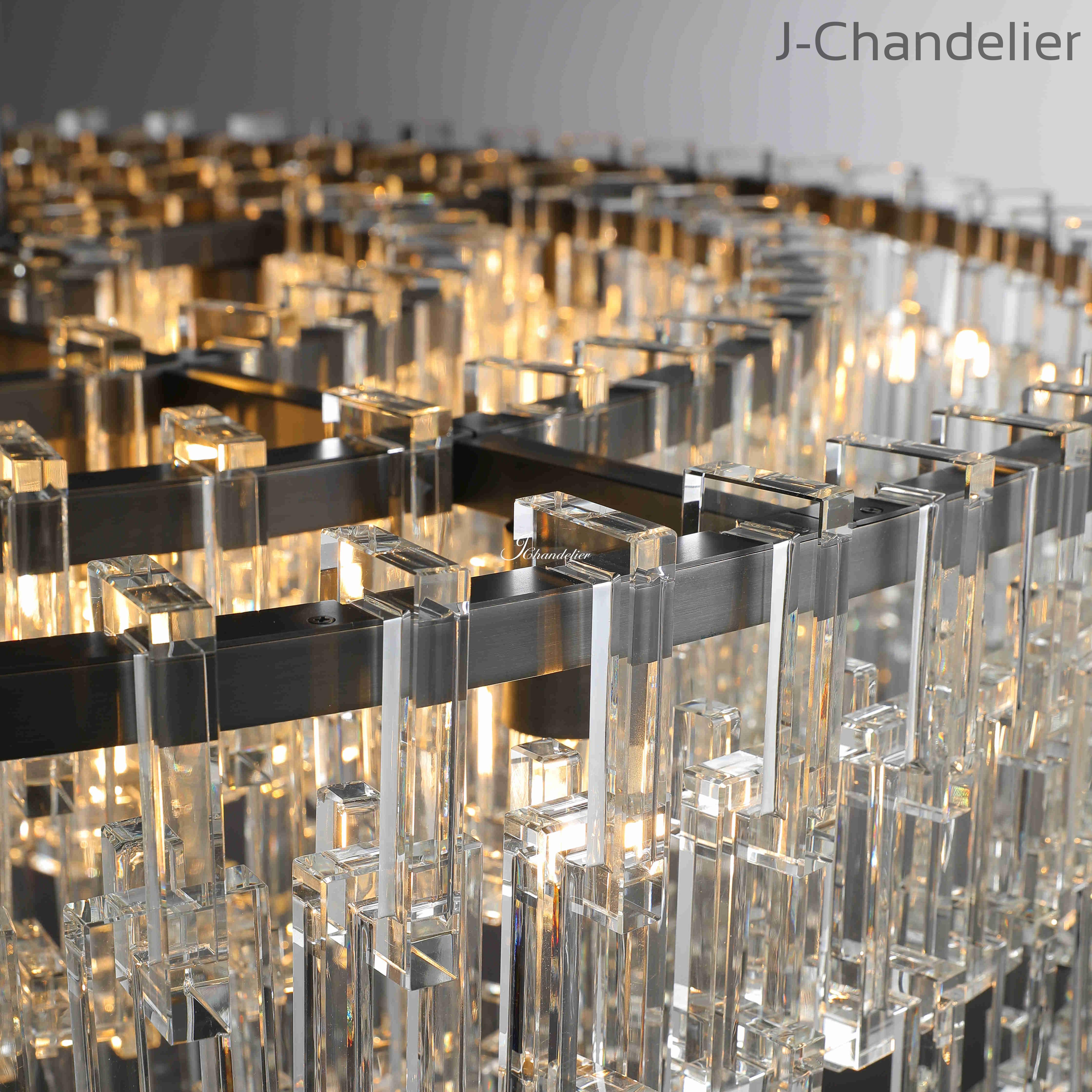 Marigan Modern Round Chandelier 48"