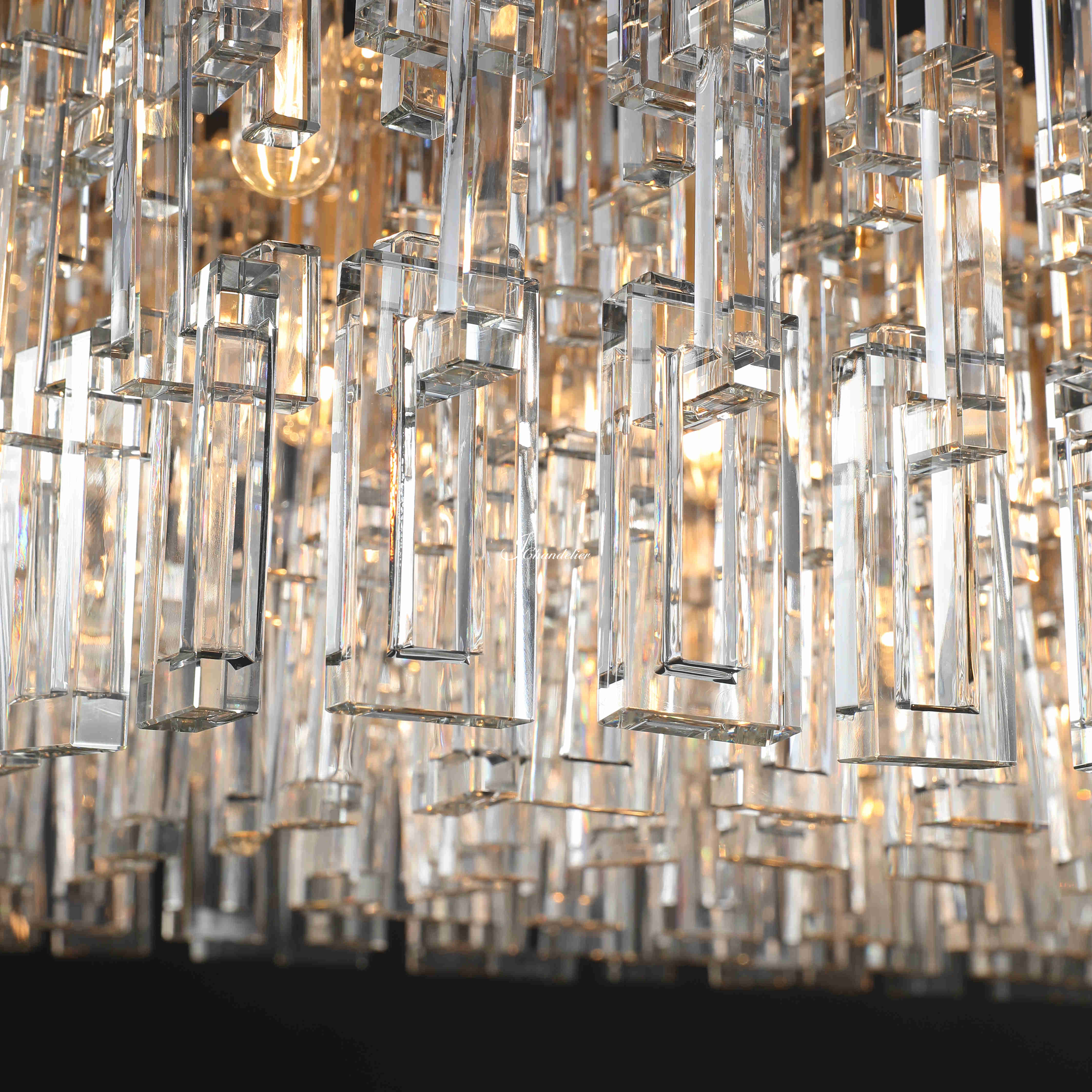 Marigan Modern Rectangular Chandelier 60"