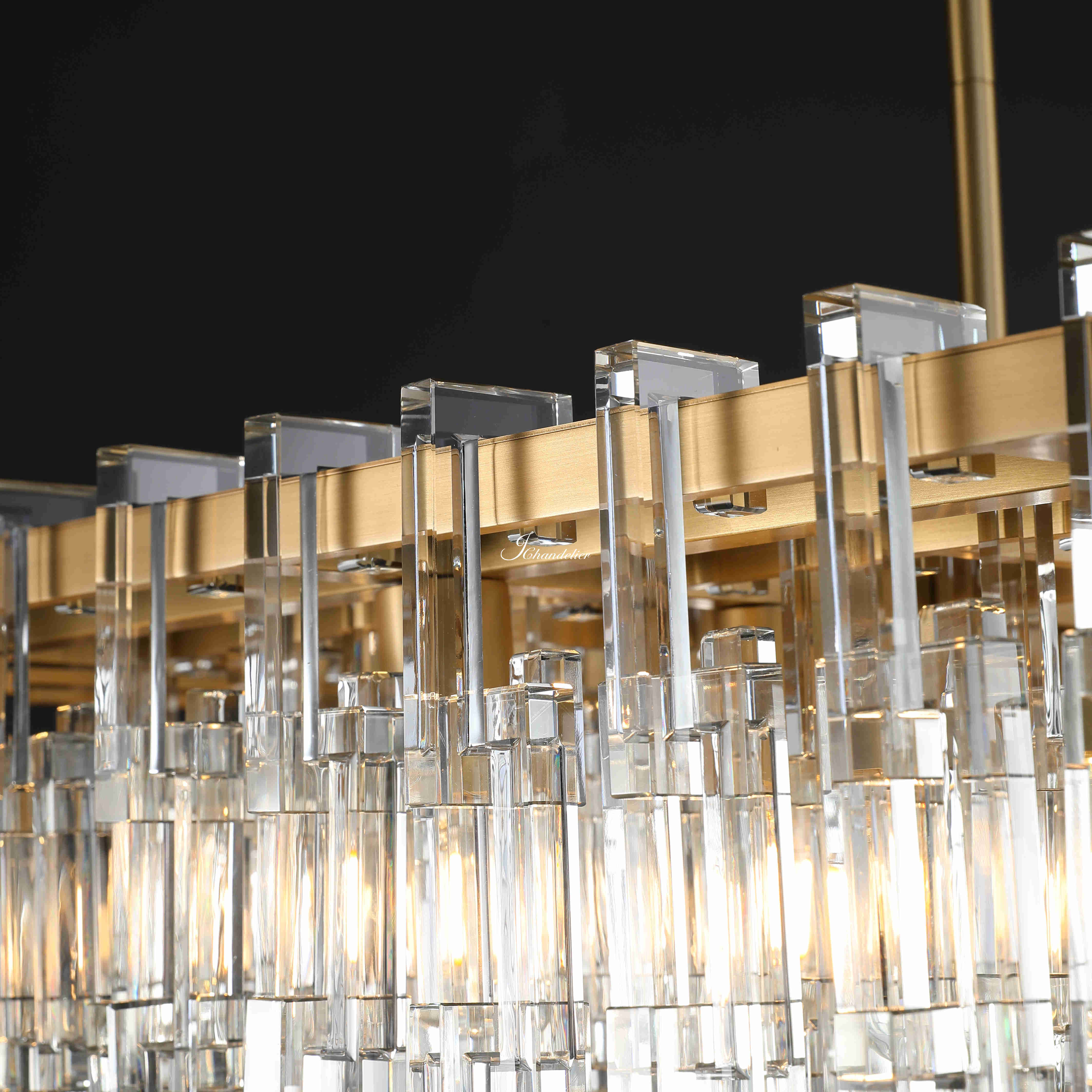 Marigan Modern Rectangular Chandelier 60"