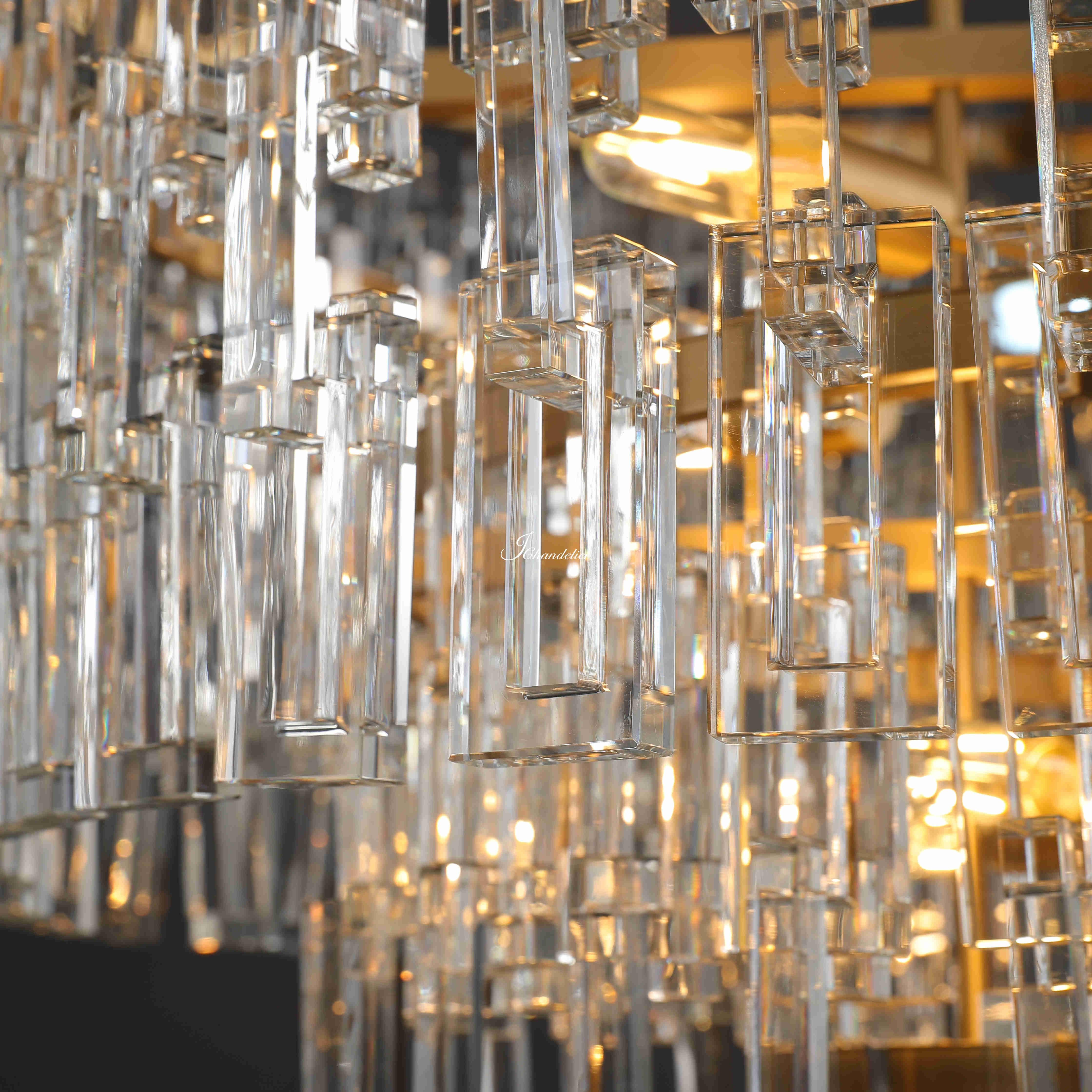 Montis 4-Tier Round Chandelier 48"