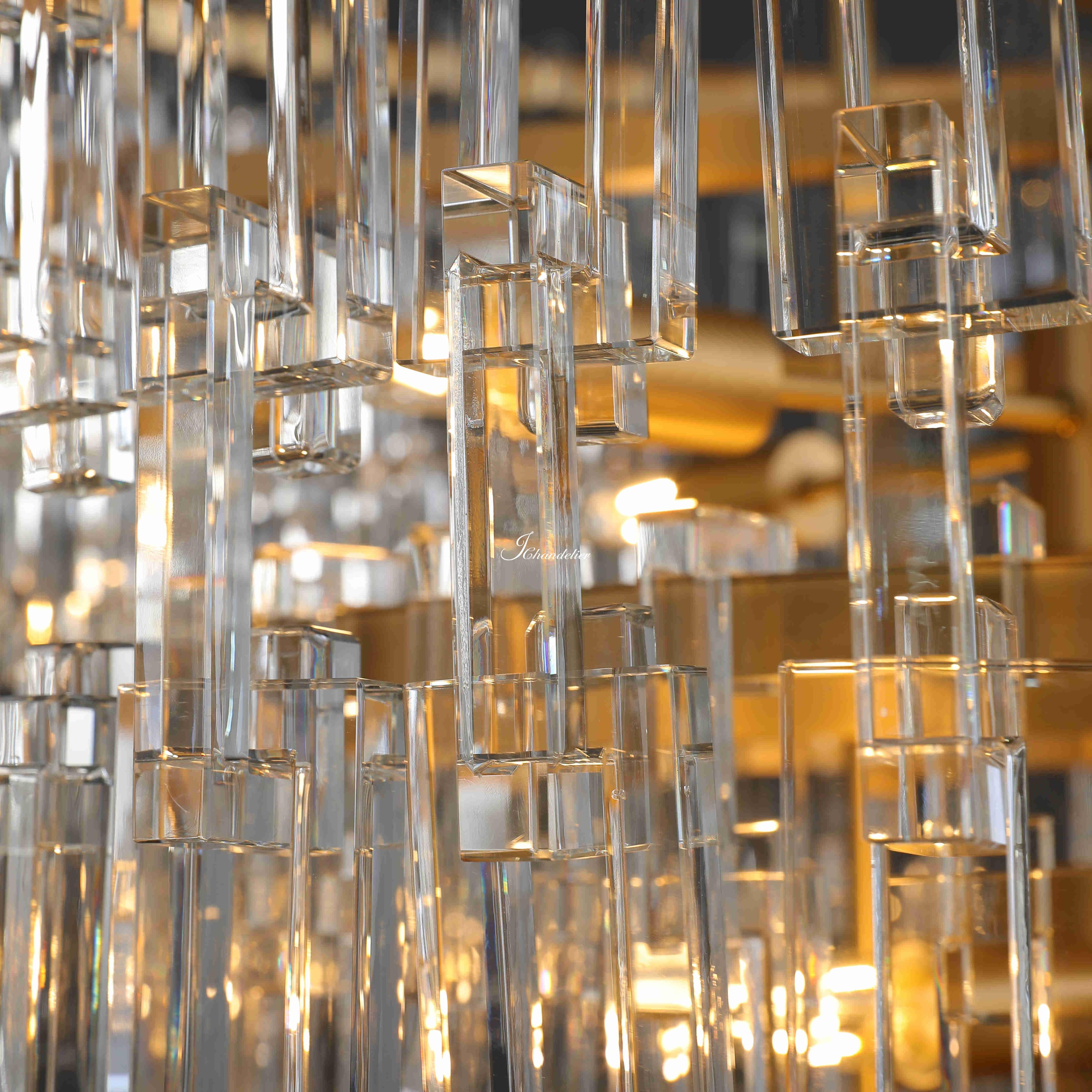 Montis 4-Tier Round Chandelier 48"
