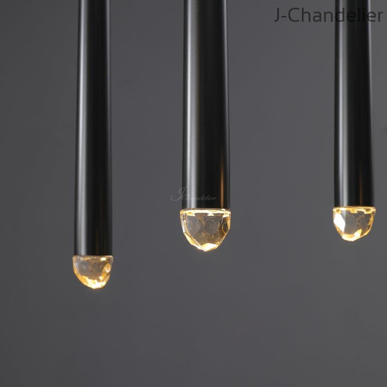 Aquitain Modern Linear Chandelier 60", 72"