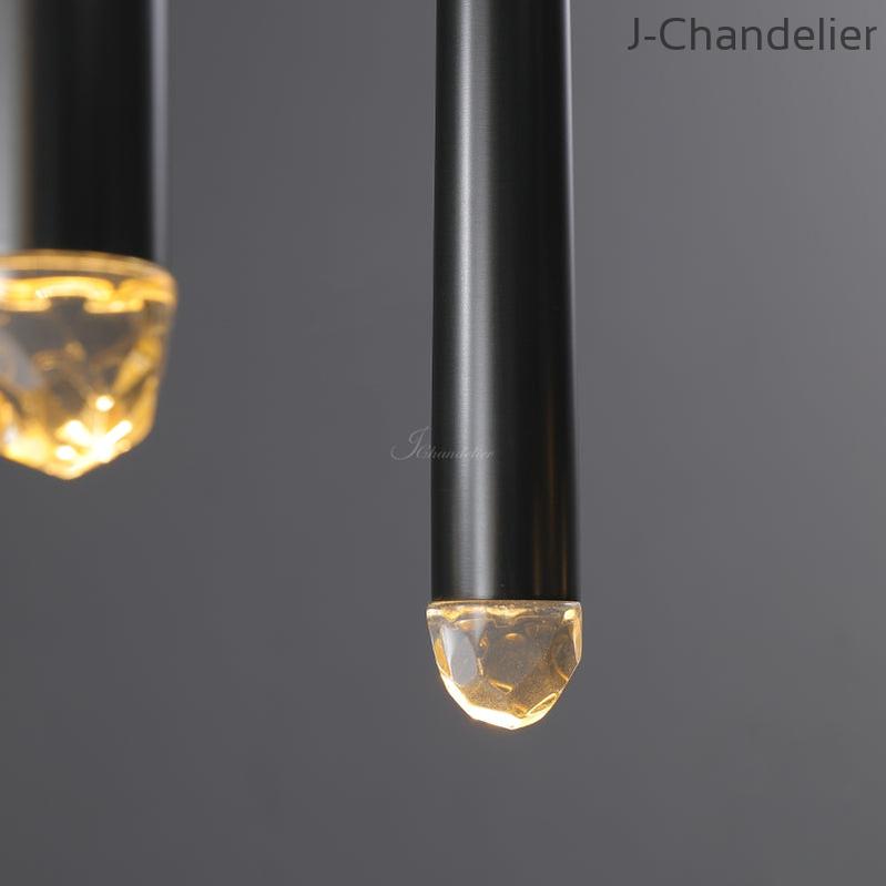 Aquitain Modern Linear Chandelier 60", 72"