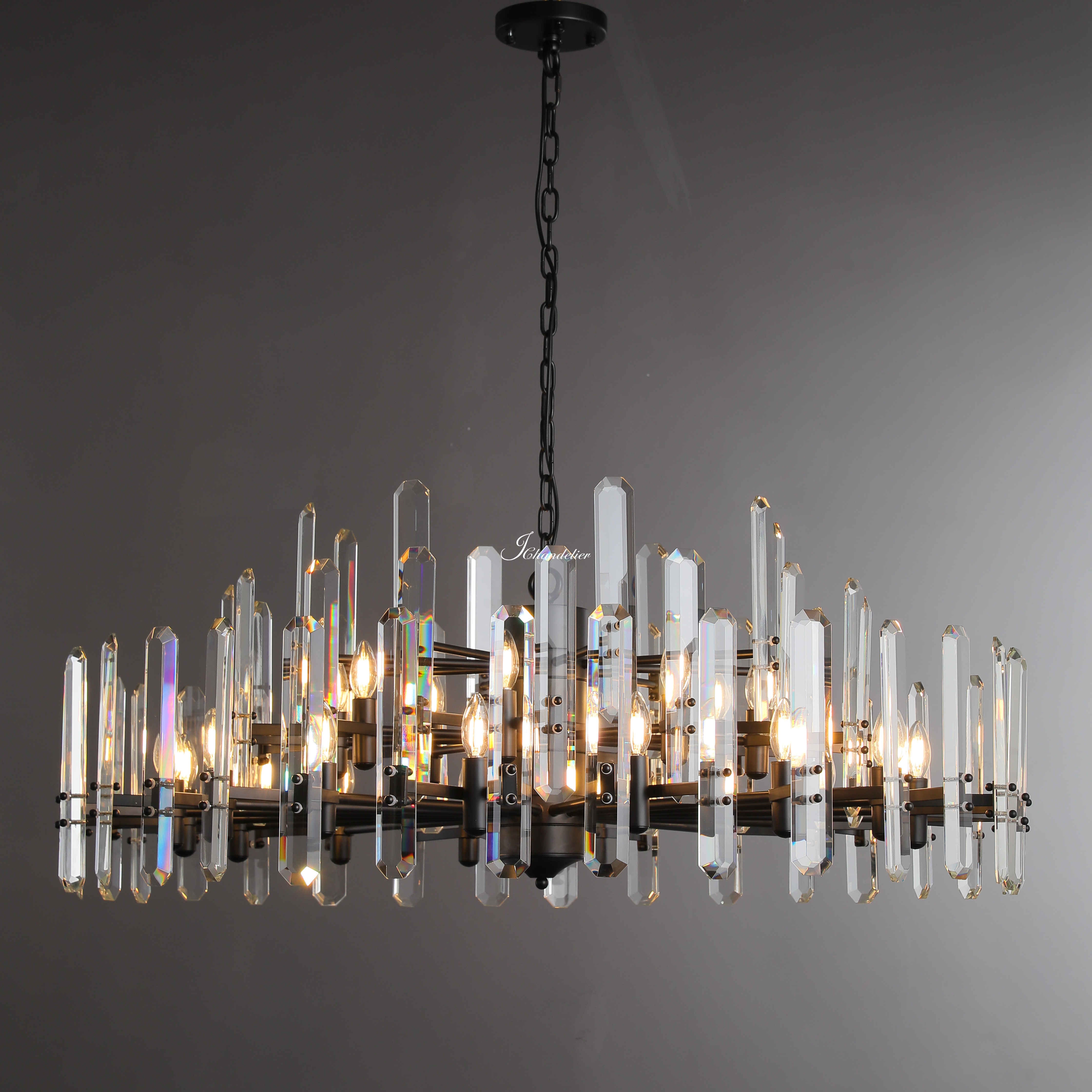 Bonington Round Chandelier 48"