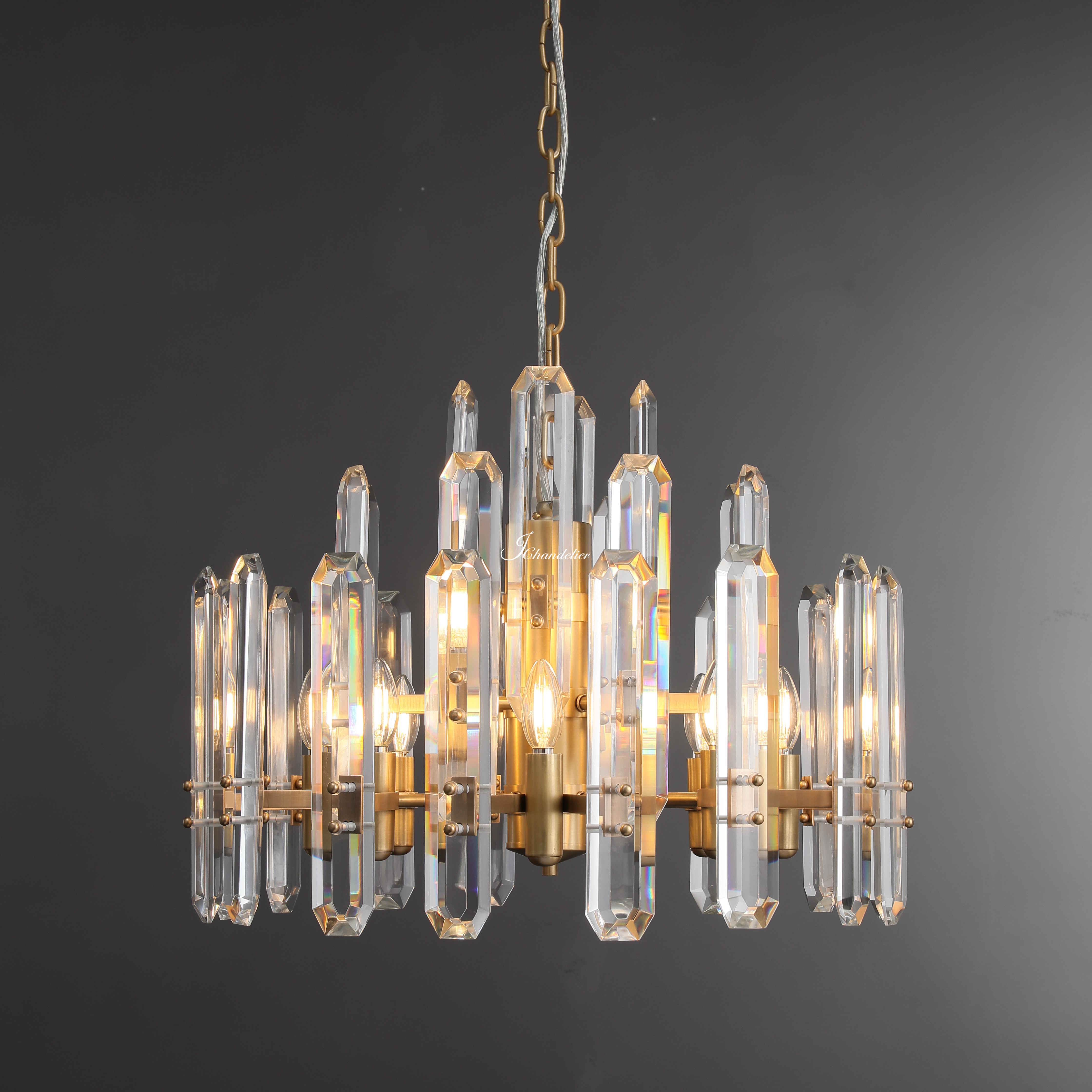 Bonington Round Chandelier 24"