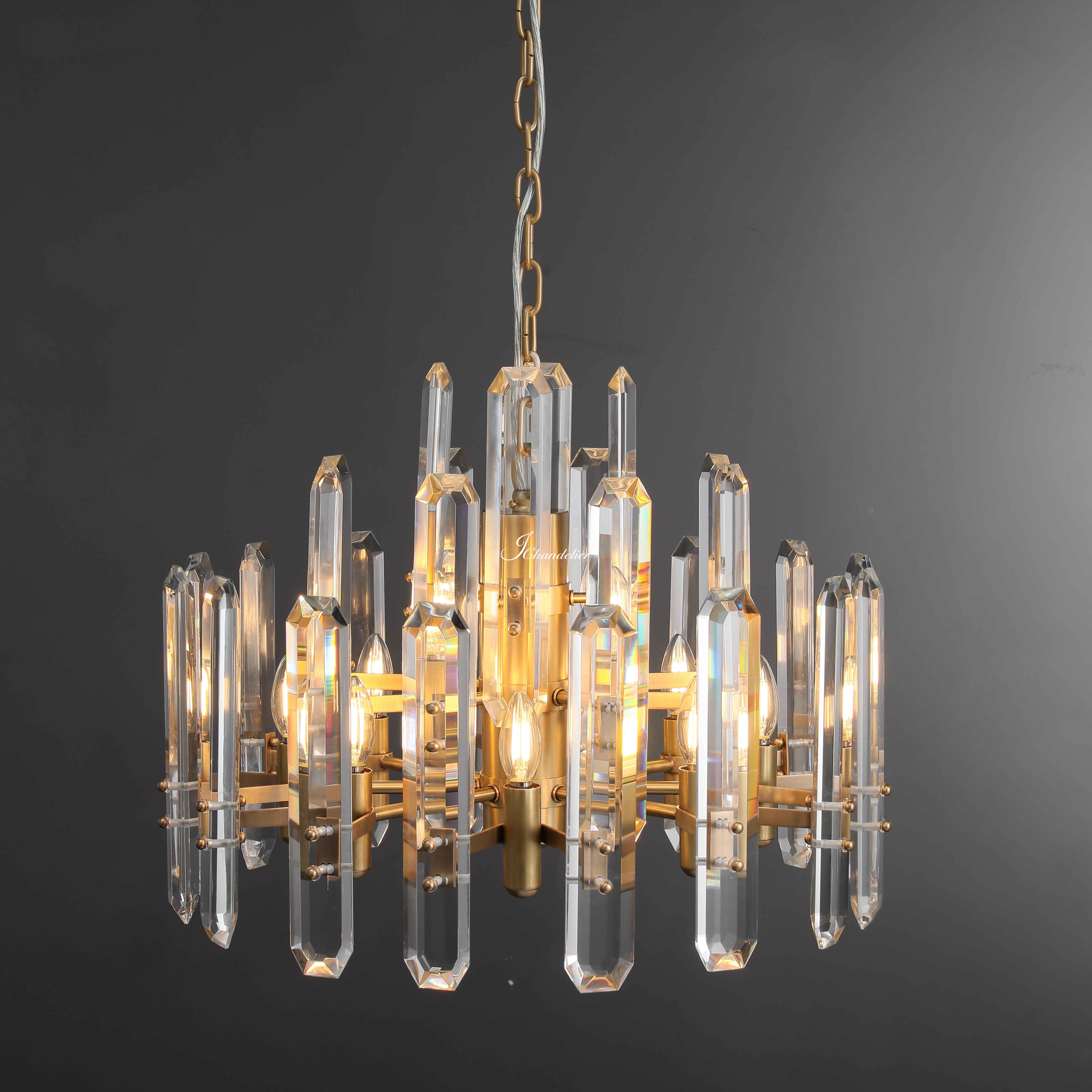 Bonington Round Chandelier 24"