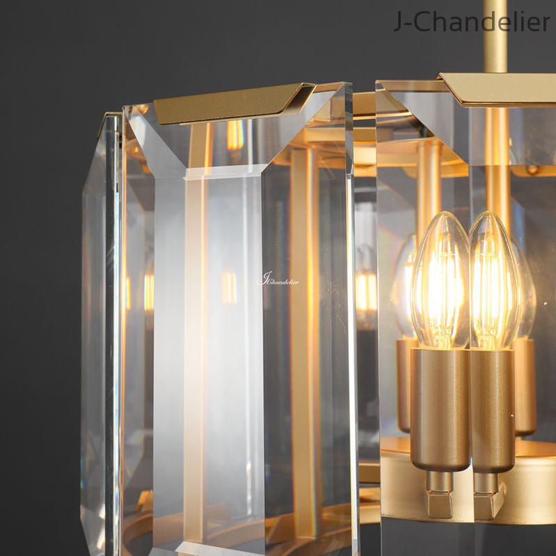 Harlew Crystal Round Chandelier 43"