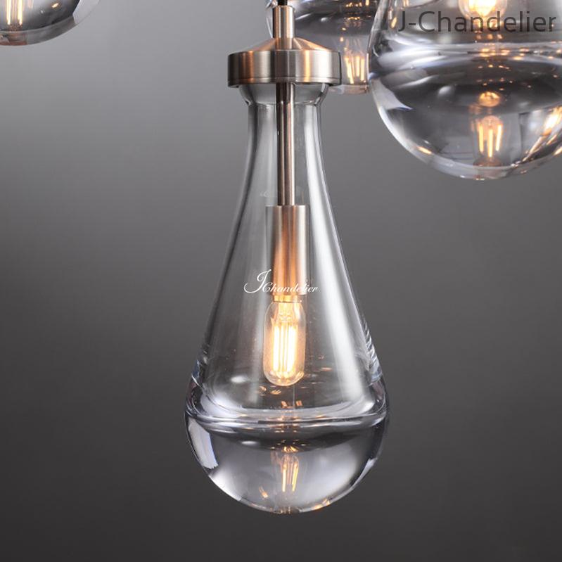 Raindrop Round Chandelier 18"