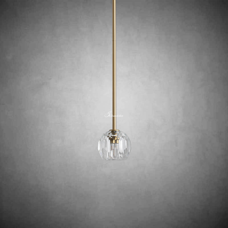 Bille De Crystal Kitchen Island Pendant Light