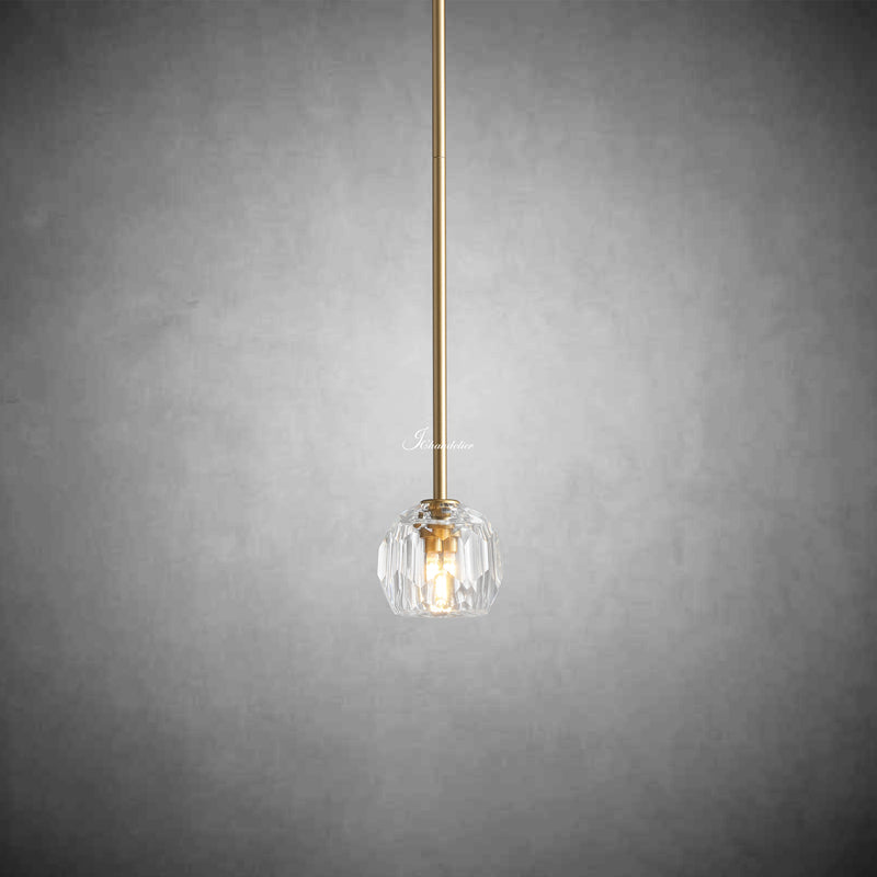 Bille De Crystal Kitchen Island Pendant Light