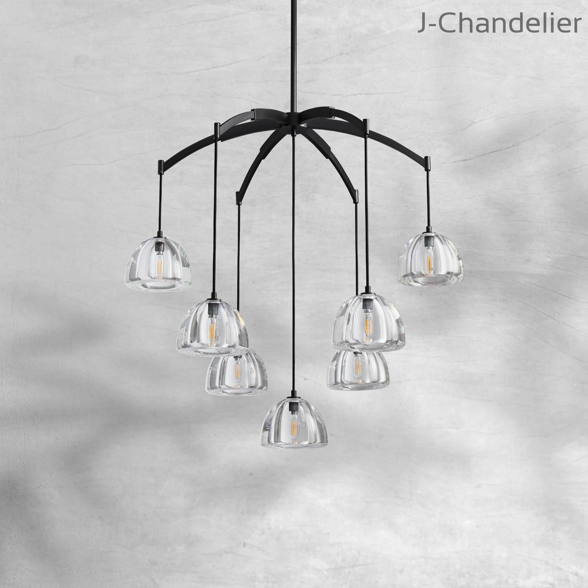 Hemispheae Round Chandelier 36″ 48” 60”