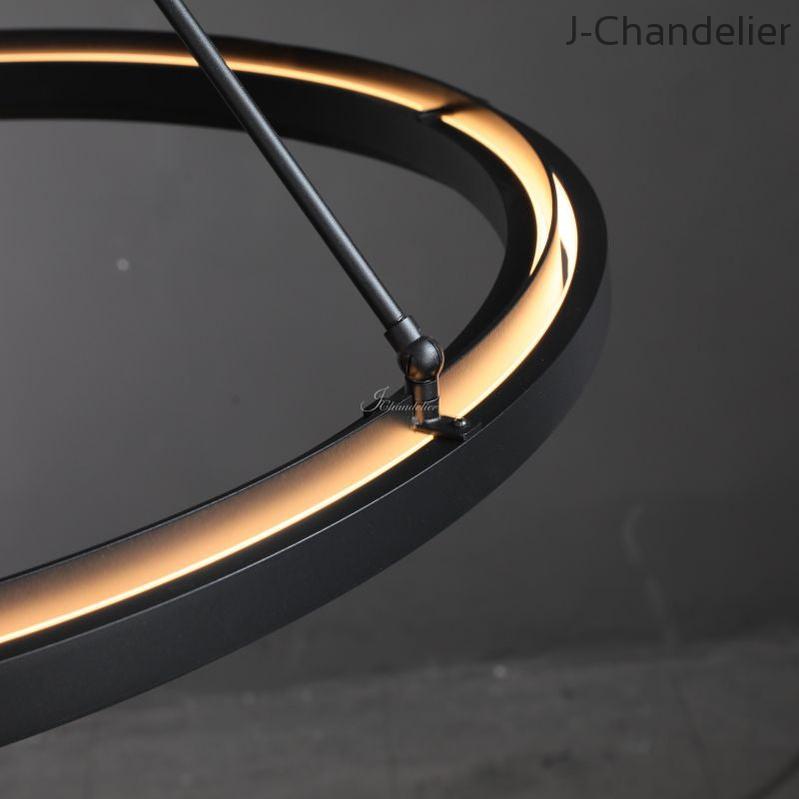 Peral Round Chandeler 36", 48", 60"