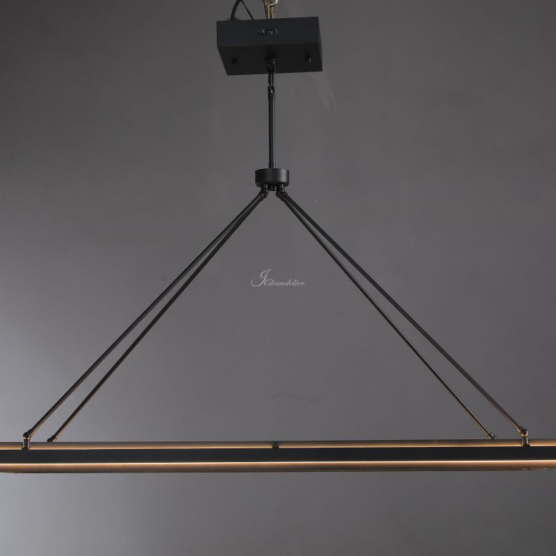 Peral Rectangular Chandelier 48" 62“