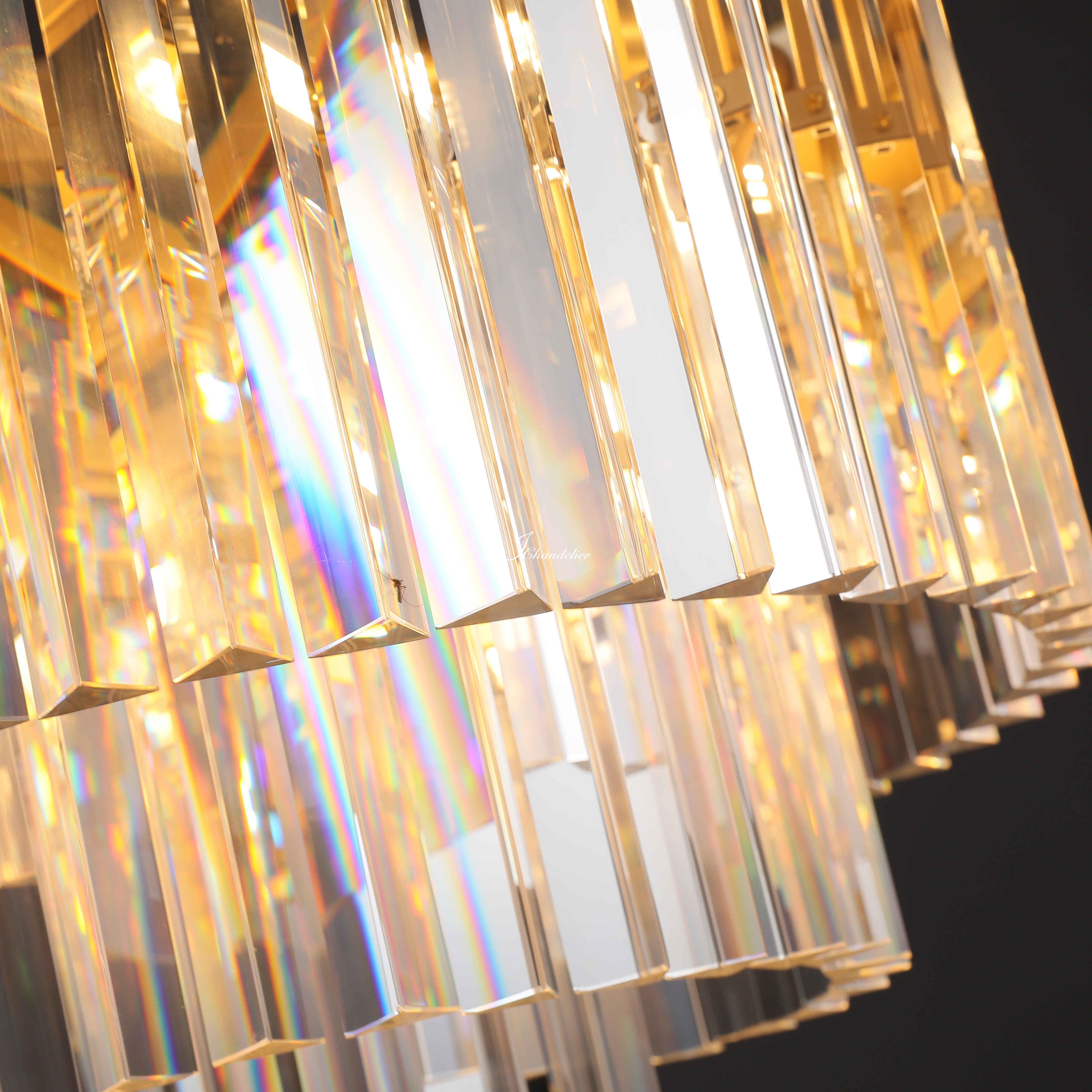 1920s Orion Art Deco Round Chandelier 20"