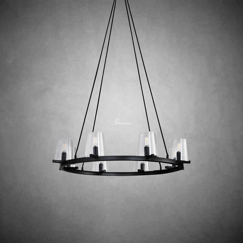 Paricia Glass Round Chandelier 36", 48", 60"